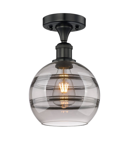 Edison One Light Semi-Flush Mount