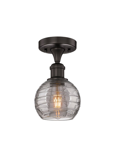 Edison One Light Semi-Flush Mount