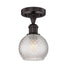 Innovations - 616-1F-OB-G122C-6CL - One Light Semi-Flush Mount - Edison - Oil Rubbed Bronze