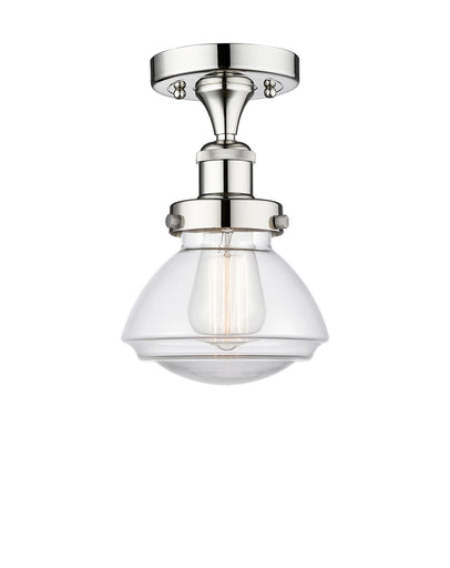 Edison One Light Semi-Flush Mount