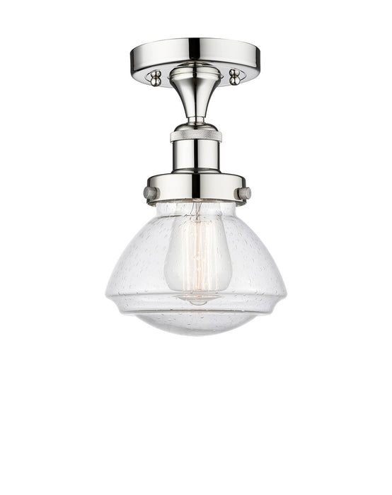 Innovations - 616-1F-PC-G324 - One Light Semi-Flush Mount - Edison - Polished Chrome