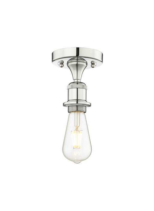 Innovations - 616-1F-PN - One Light Semi-Flush Mount - Edison - Polished Nickel