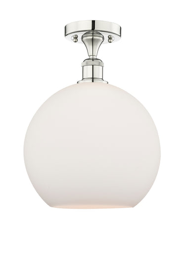 Edison One Light Semi-Flush Mount