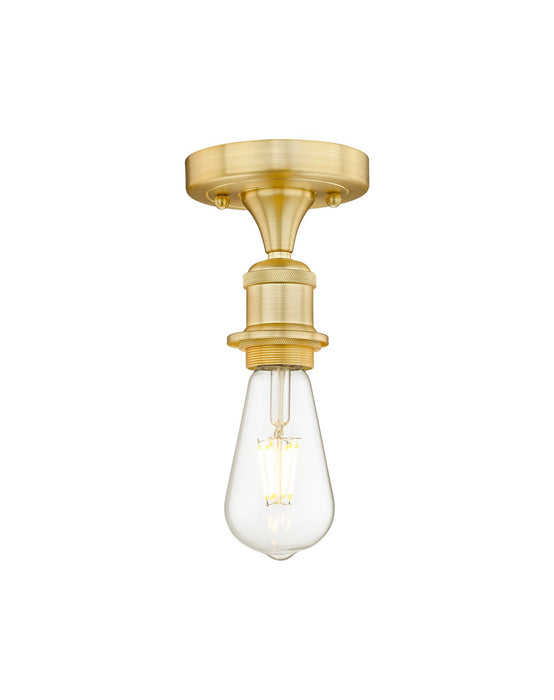 Innovations - 616-1F-SG - One Light Semi-Flush Mount - Edison - Satin Gold