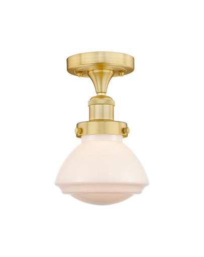 Edison One Light Semi-Flush Mount