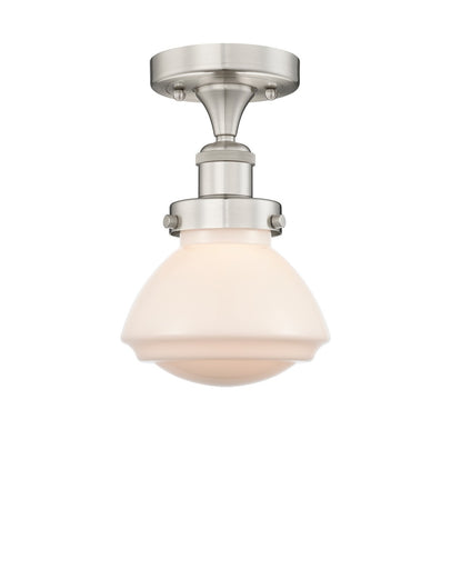 Edison One Light Semi-Flush Mount