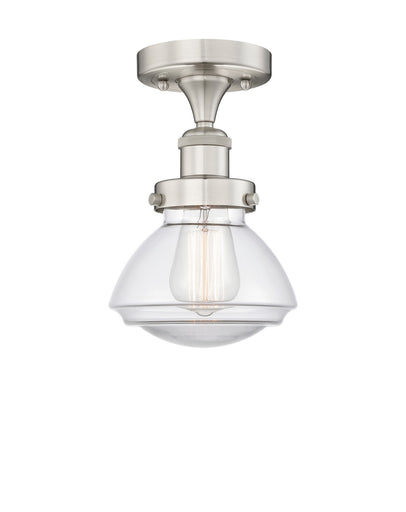 Edison One Light Semi-Flush Mount