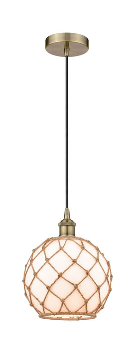Innovations - 616-1P-AB-G121-10RB - One Light Mini Pendant - Edison - Antique Brass