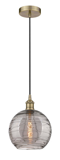 Edison One Light Mini Pendant Antique Brass