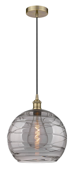 Innovations - 616-1P-AB-G1213-14SM - One Light Pendant - Edison - Antique Brass