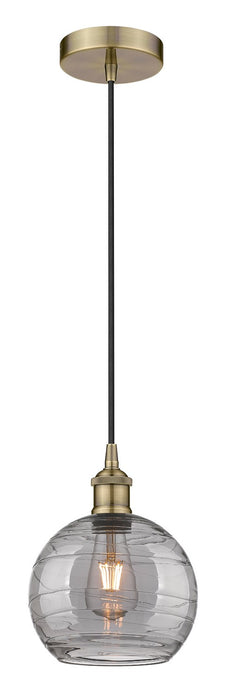 Innovations - 616-1P-AB-G1213-8SM - One Light Mini Pendant - Edison - Antique Brass