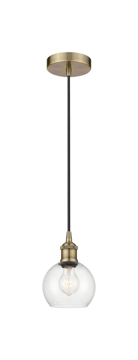 Innovations - 616-1P-AB-G122-6 - One Light Mini Pendant - Edison - Antique Brass