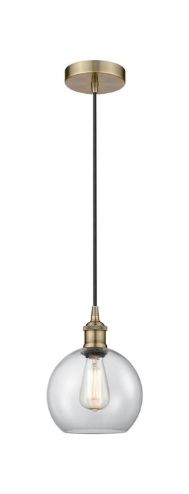 Innovations - 616-1P-AB-G122-8 - One Light Mini Pendant - Edison - Antique Brass