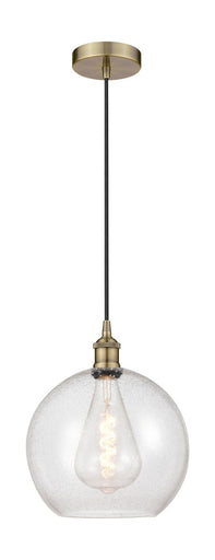 Edison One Light Mini Pendant Antique Brass