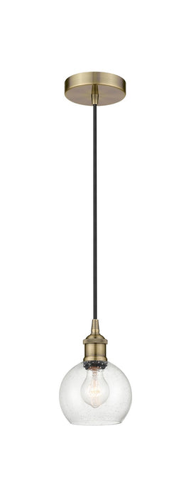 Innovations - 616-1P-AB-G124-6 - One Light Mini Pendant - Edison - Antique Brass