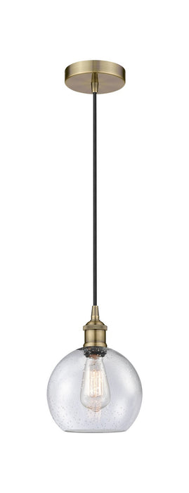 Innovations - 616-1P-AB-G124-8 - One Light Mini Pendant - Edison - Antique Brass