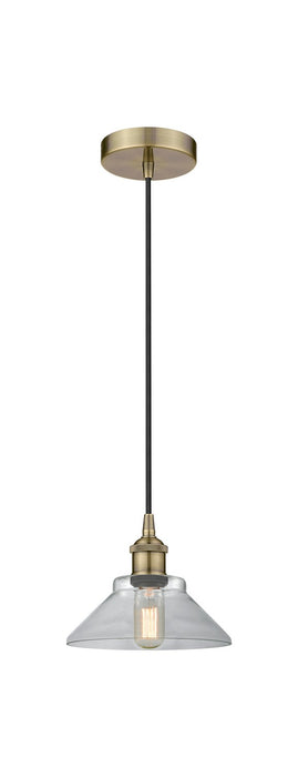 Innovations - 616-1P-AB-G132 - One Light Mini Pendant - Edison - Antique Brass