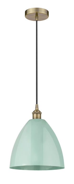 Innovations - 616-1P-AB-MBD-12-SF - One Light Mini Pendant - Edison - Antique Brass