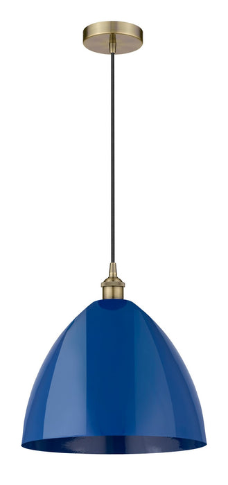 Innovations - 616-1P-AB-MBD-16-BL - One Light Mini Pendant - Edison - Antique Brass