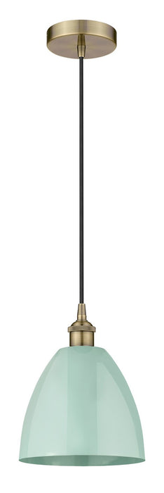 Innovations - 616-1P-AB-MBD-9-SF - One Light Mini Pendant - Edison - Antique Brass