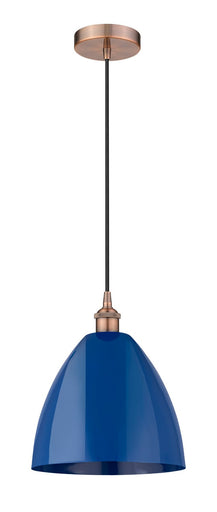 Edison One Light Mini Pendant Antique Copper