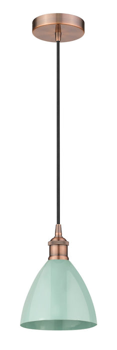Innovations - 616-1P-AC-MBD-75-SF - One Light Mini Pendant - Edison - Antique Copper