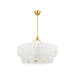 Troy Lighting - F2136-VGL - Eight Light Chandelier - Jacik - Vintage Gold Leaf