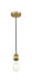 Innovations - 616-1P-BB - One Light Mini Pendant - Edison - Brushed Brass