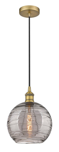 Edison One Light Mini Pendant Brushed Brass