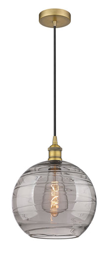Edison One Light Mini Pendant Brushed Brass