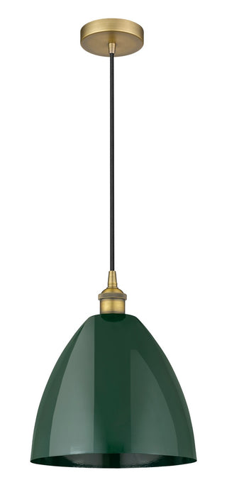 Innovations - 616-1P-BB-MBD-12-GR - One Light Mini Pendant - Edison - Brushed Brass