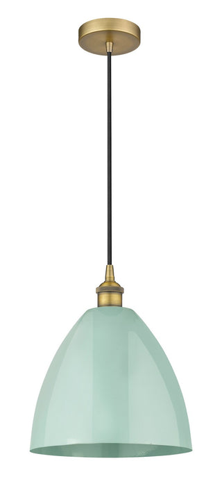 Innovations - 616-1P-BB-MBD-12-SF - One Light Mini Pendant - Edison - Brushed Brass