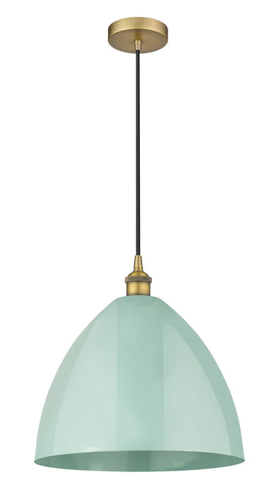 Innovations - 616-1P-BB-MBD-16-SF - One Light Mini Pendant - Edison - Brushed Brass