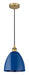 Innovations - 616-1P-BB-MBD-9-BL - One Light Mini Pendant - Edison - Brushed Brass