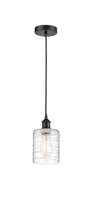 Innovations - 616-1P-BK-G1113 - One Light Mini Pendant - Edison - Matte Black