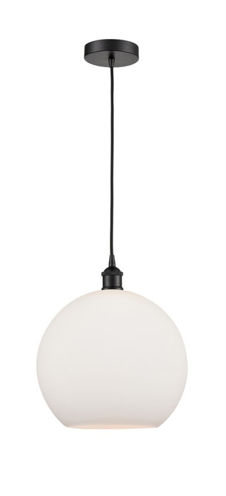 Innovations - 616-1P-BK-G121-12 - One Light Mini Pendant - Edison - Matte Black