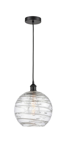 Edison One Light Mini Pendant Matte Black