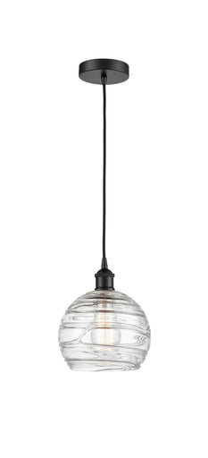 Edison One Light Mini Pendant Matte Black