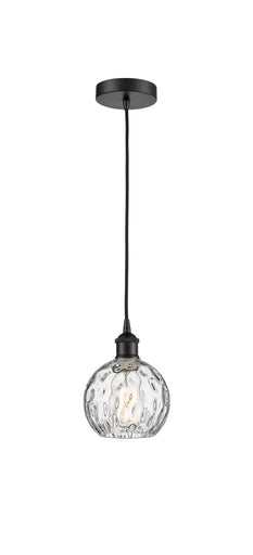 Edison One Light Mini Pendant Matte Black