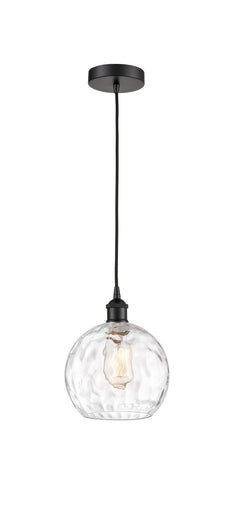Edison One Light Mini Pendant Matte Black