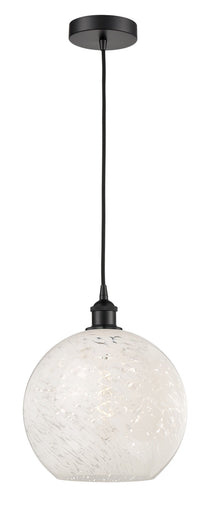 Edison LED Mini Pendant Matte Black