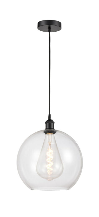 Innovations - 616-1P-BK-G122-12 - One Light Mini Pendant - Edison - Matte Black