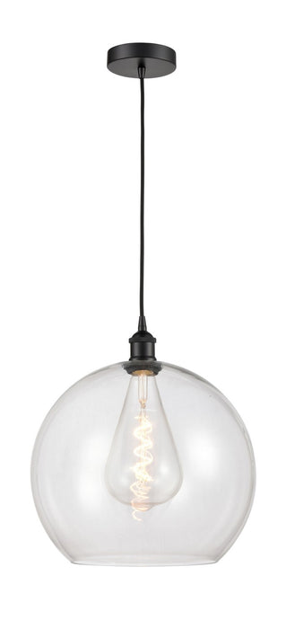 Innovations - 616-1P-BK-G122-14 - One Light Pendant - Edison - Matte Black