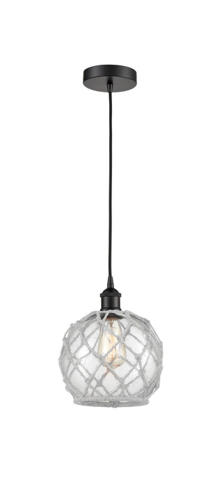 Innovations - 616-1P-BK-G122-8RW - One Light Mini Pendant - Edison - Matte Black