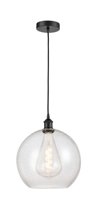 Innovations - 616-1P-BK-G124-12 - One Light Mini Pendant - Edison - Matte Black