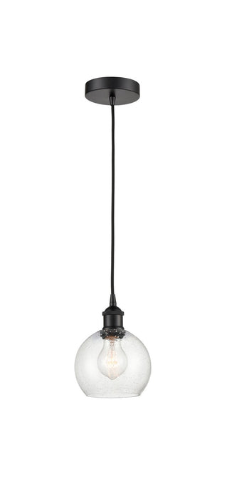 Innovations - 616-1P-BK-G124-6 - One Light Mini Pendant - Edison - Matte Black