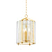 Hudson Valley - 6003-AGB - Three Light Lantern - Ramsey - Aged Brass