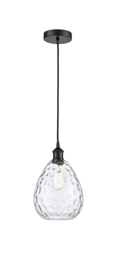 Edison One Light Mini Pendant Matte Black