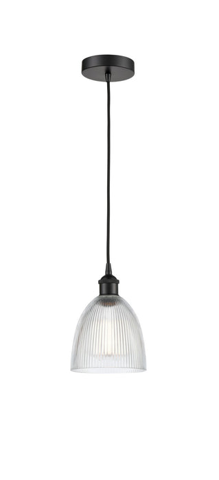 Innovations - 616-1P-BK-G382 - One Light Mini Pendant - Edison - Matte Black