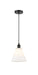 Innovations - 616-1P-BK-GBC-81 - One Light Mini Pendant - Edison - Matte Black